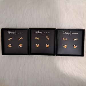 BaubleBar X Disney Mickey Mouse Halloween Stud Earrings Candy Corn 3 Boxes
